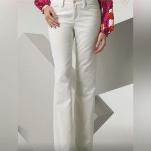 Tory Burch classic corduroy boots cut pants
